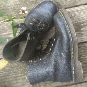 Black Snakeskin Dr Martens